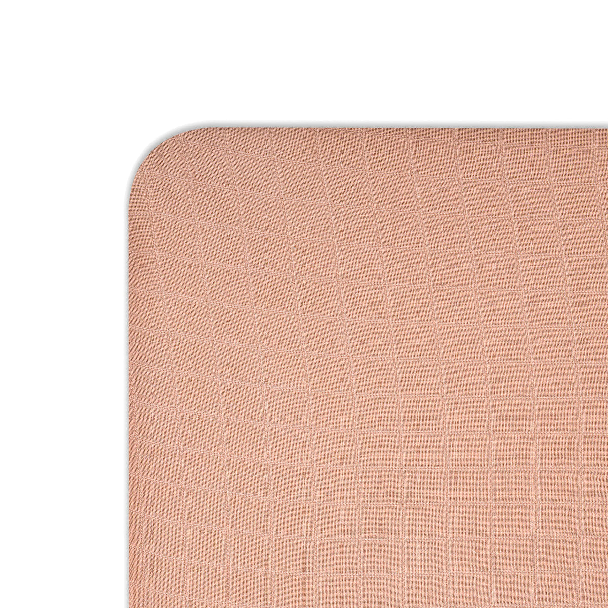 Crane Baby Crib Fitted Sheet - Muslin Copper