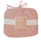 Crane Baby Crib Fitted Sheet - Muslin Copper