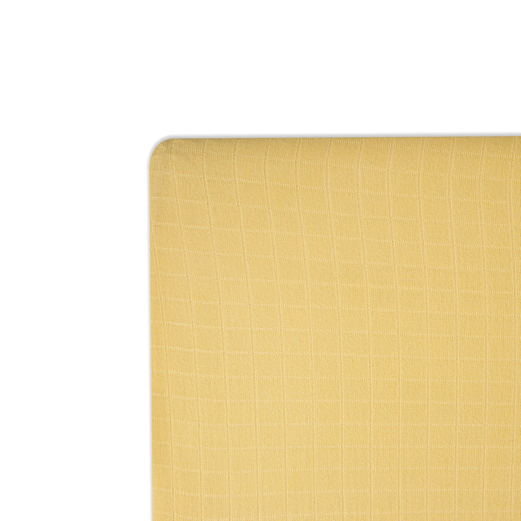 Crane Baby Crib Fitted Sheet - Muslin Ochre