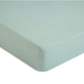 Crane Baby Crib Fitted Sheet - Muslin Evergreen