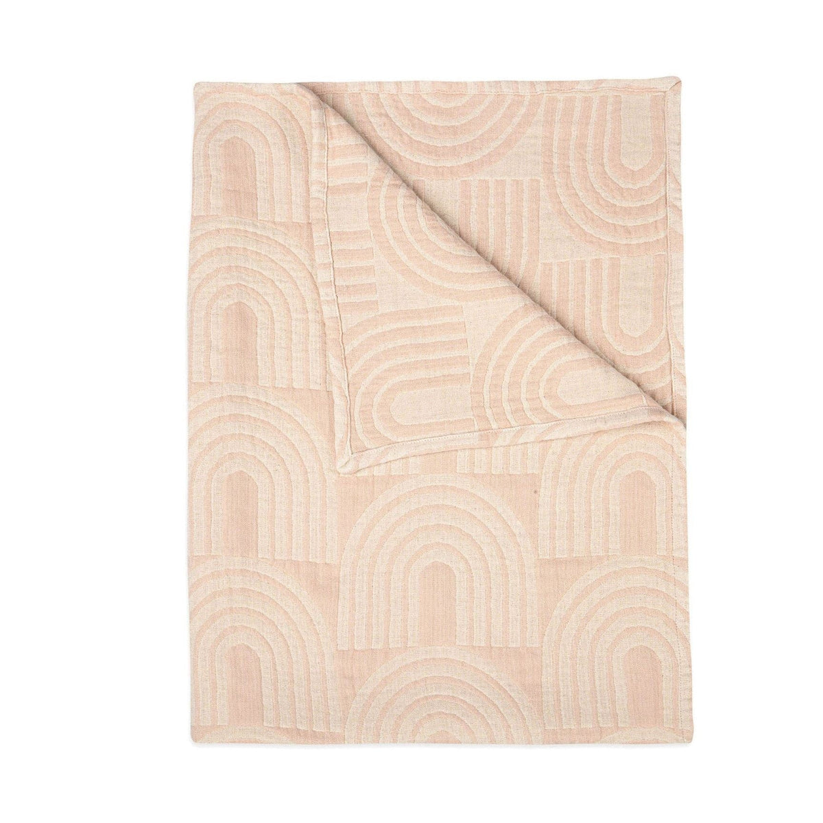 Crane Baby Jacquard Blanket Rainbow