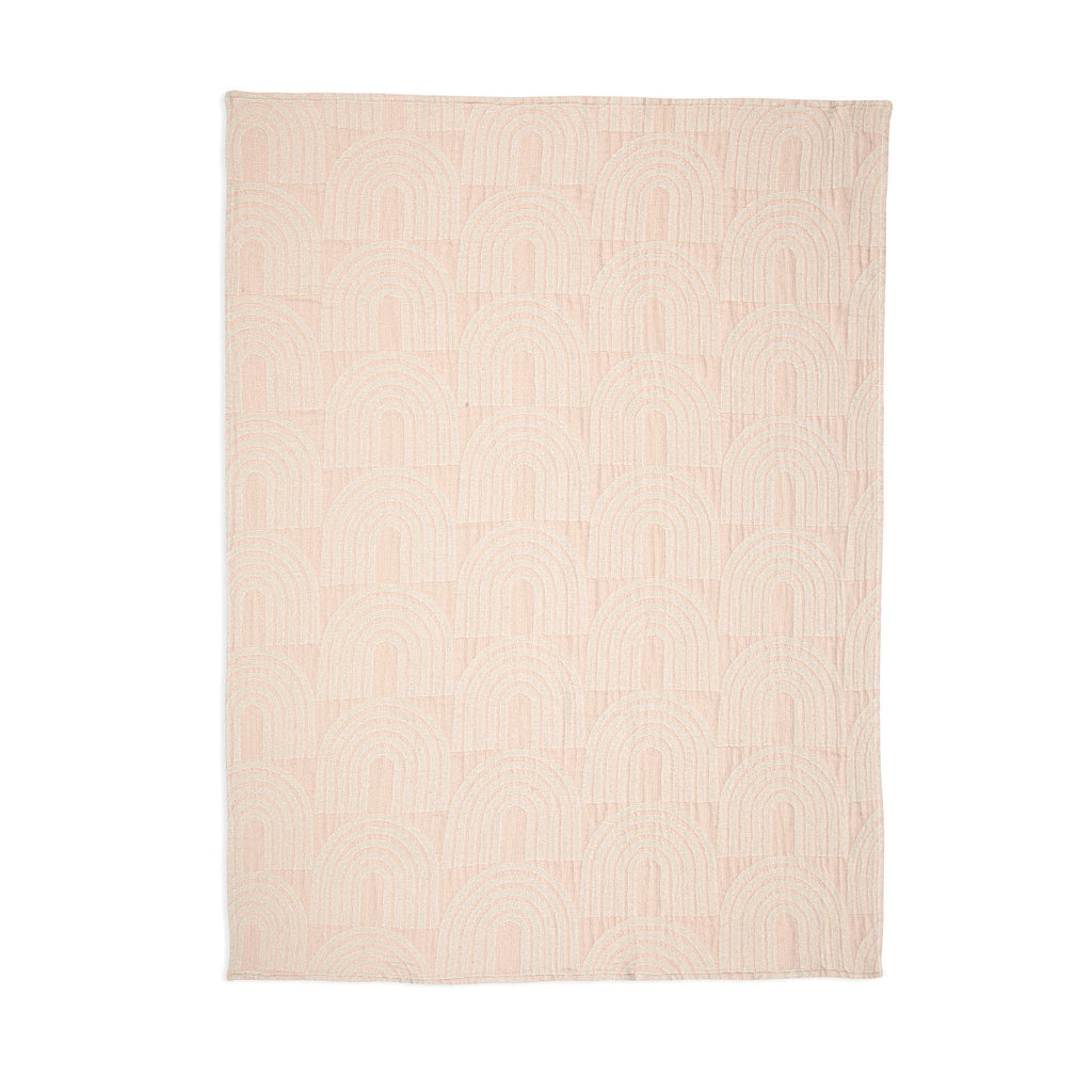Crane Baby Jacquard Blanket Rainbow