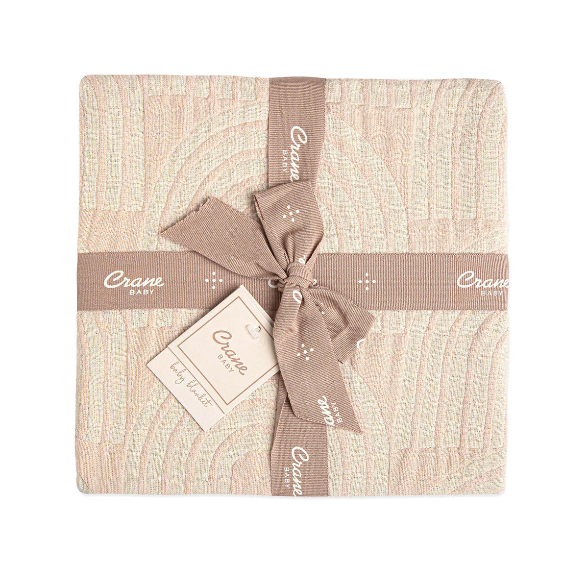 Crane Baby Jacquard Blanket Rainbow