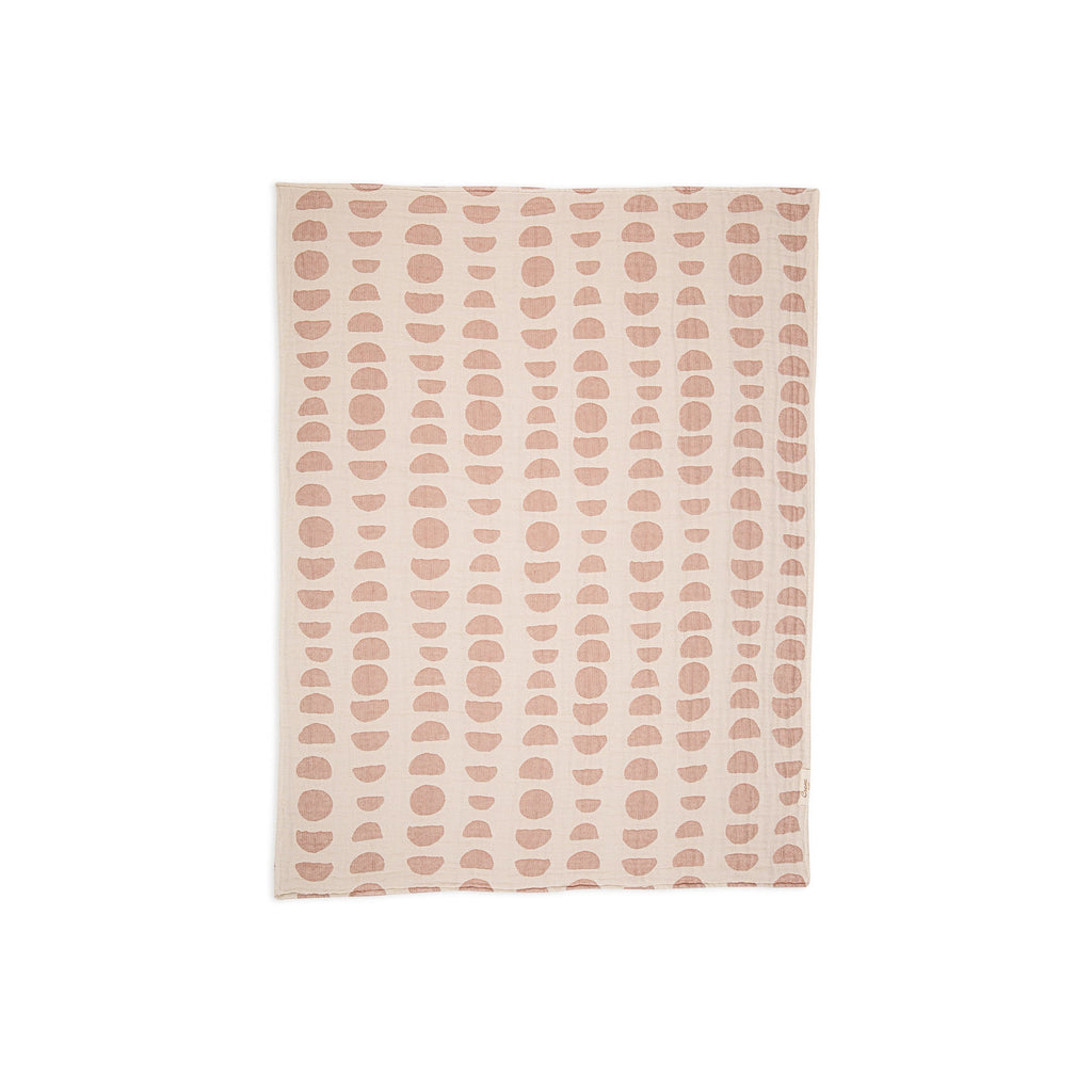 Crane Baby Jacquard Blanket Copper Moon Phase