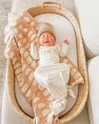 Crane Baby Jacquard Blanket Copper Moon Phase