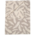 Crane Baby Jacquard Blanket Grey Feather