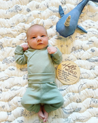 Crane Baby Plush Toy - Caspian Narwhal
