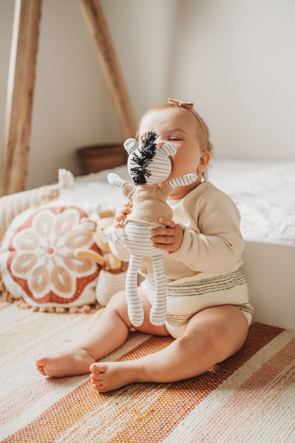 Crane Baby Plush Toy - Zulu Zebra