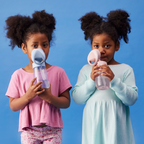 B.Box Straw Drink Bottle Junior 380mL- Leakproof & Easy Carry Bottle for Toddlers & Preschoolers - Free-Flowing