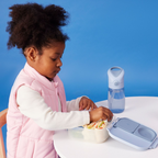 B.Box Straw Drink Bottle Junior 380mL- Leakproof & Easy Carry Bottle for Toddlers & Preschoolers - Free-Flowing