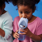 B.Box Straw Drink Bottle Junior 380mL- Leakproof & Easy Carry Bottle for Toddlers & Preschoolers - Free-Flowing