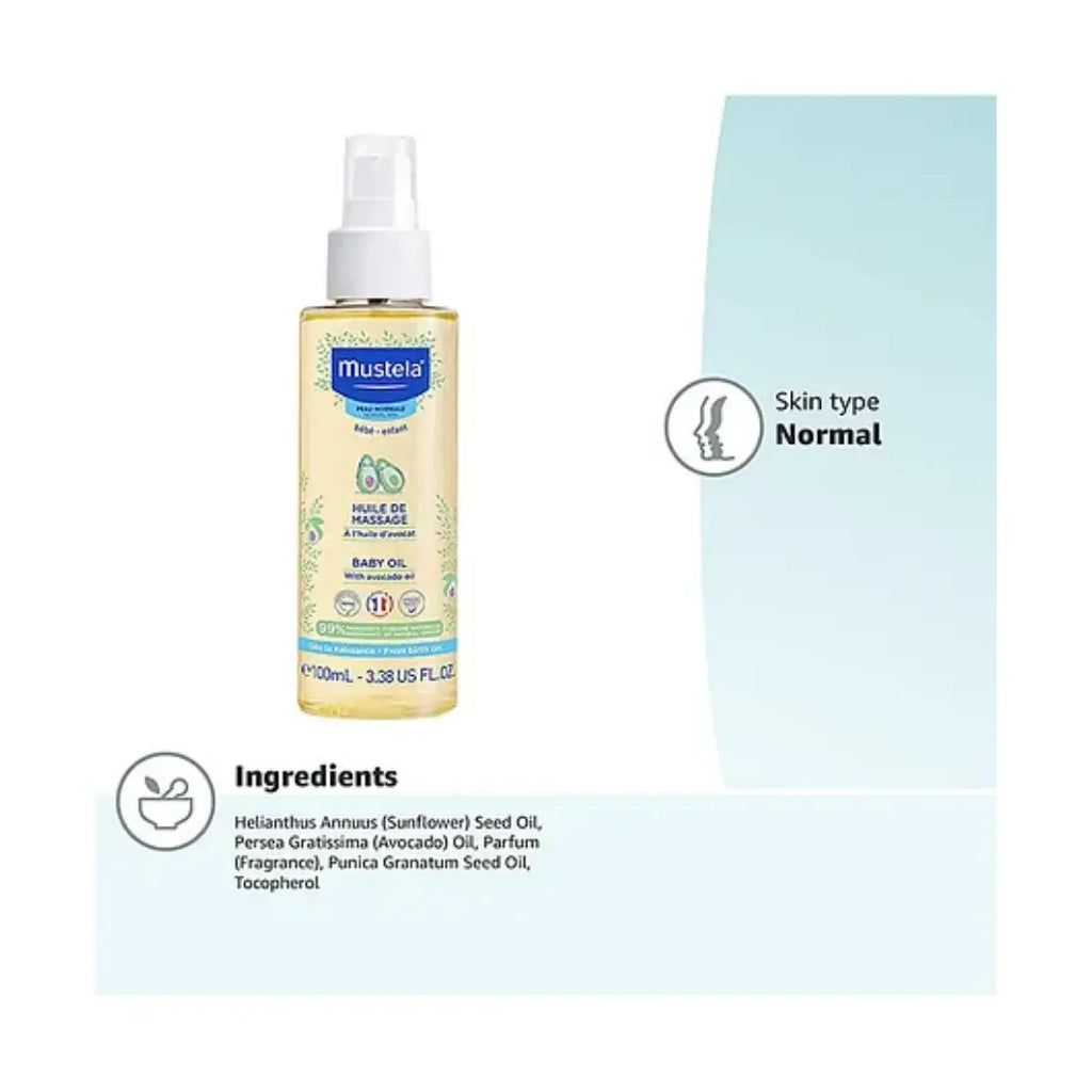 Mustela Baby Oil (100 ml)