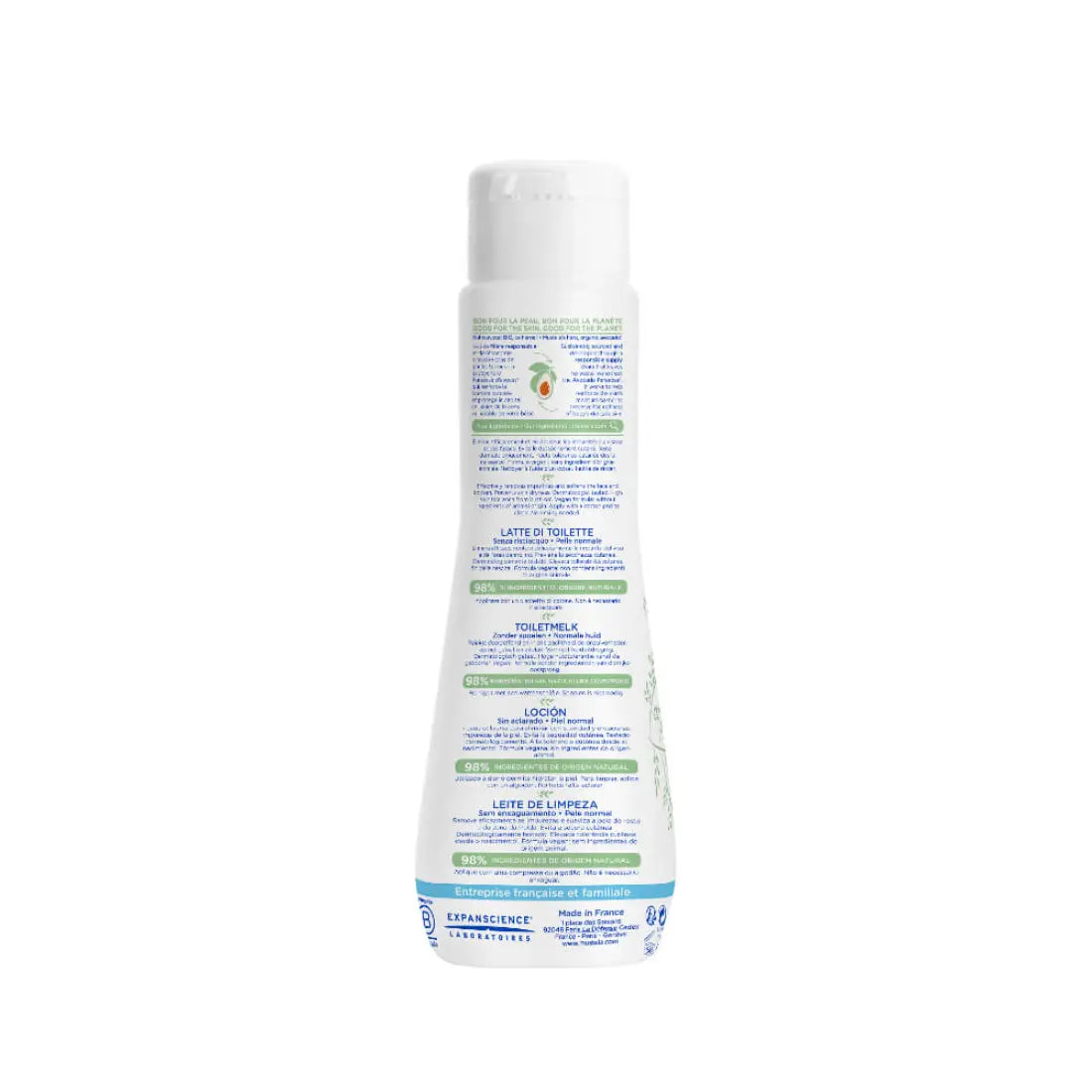 Mustela No Rinse Cleansing Milk (200 ml)