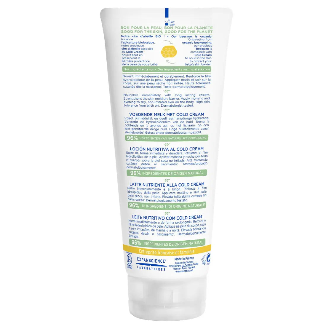 Mustela Nourishing Lotion With Cold Cream (200 ml)