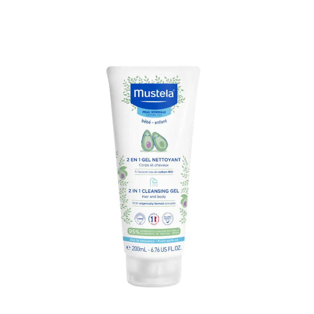 Mustela 2 In 1 Cleansing  (200 ml)