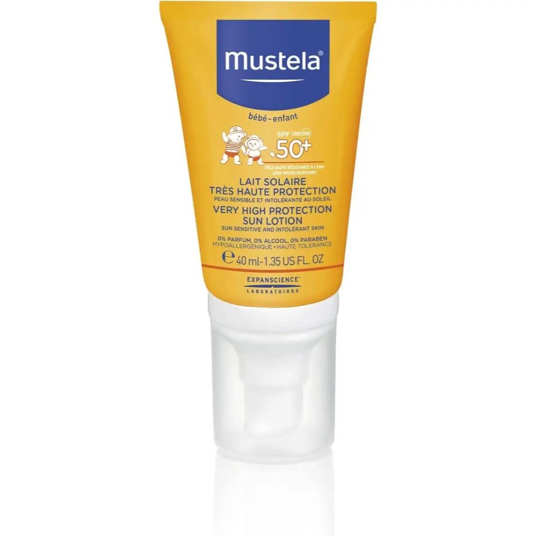 Mustela Very High Protection Sun Lotion - SPF 50+ (40 ml)