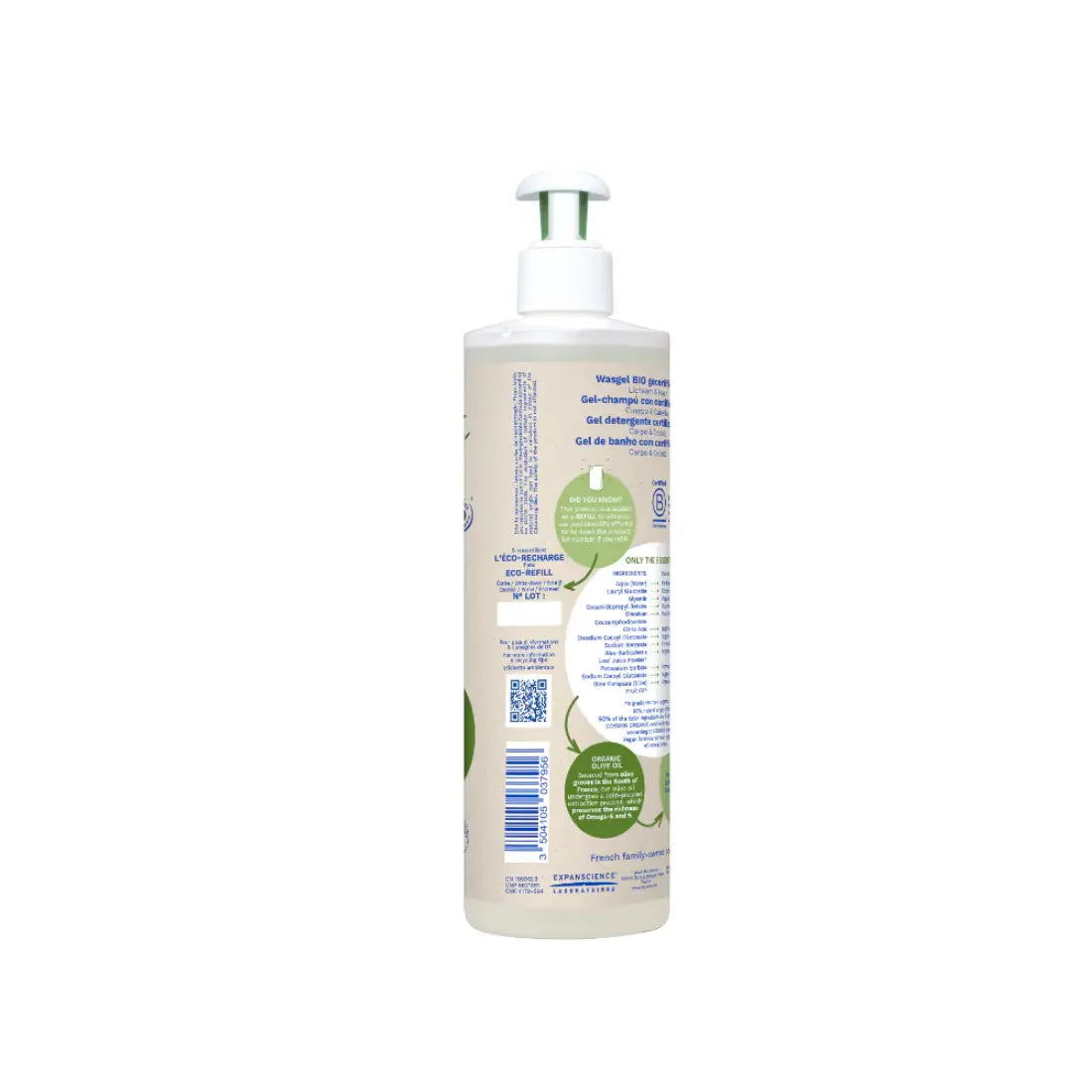 Mustela Organic Cleansing  (400ml)