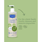 Mustela Certified Organic Micellar Water Face & Body (400 ml)