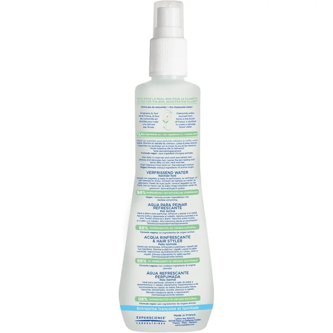 Mustela Hair Styler And Skin Freshener (200 ml)