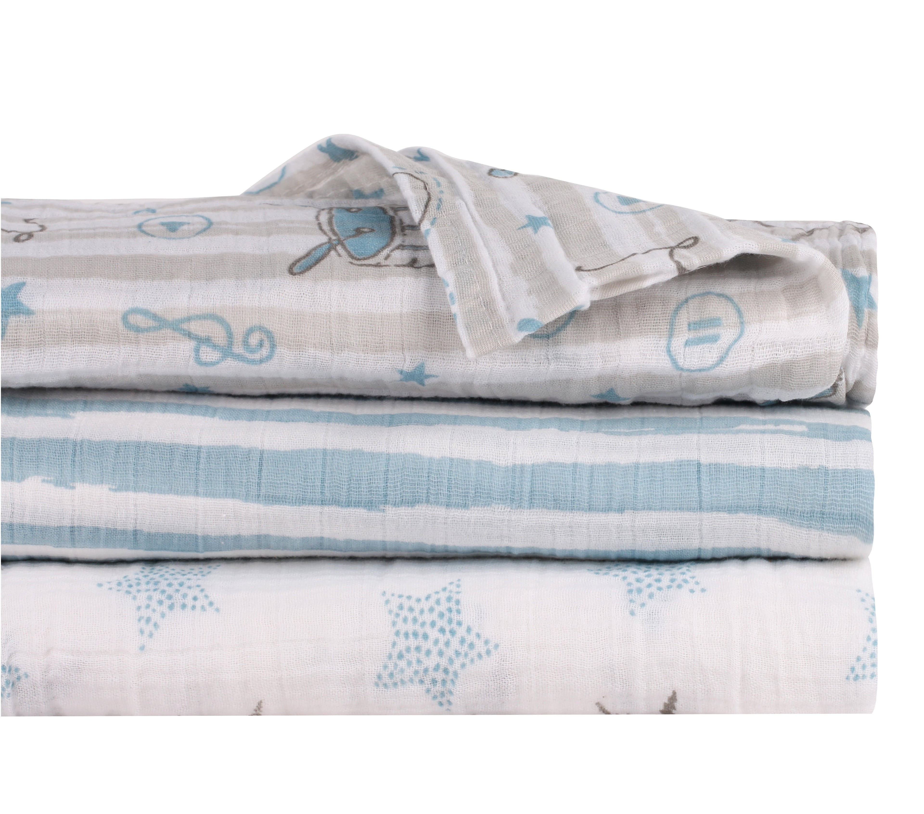Abracadabra Swaddles (Set of 3) Rockstar