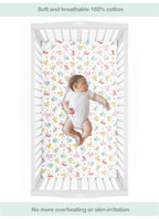 Abracadabra Flat Sheet (Set of 2) Chirpy Bird