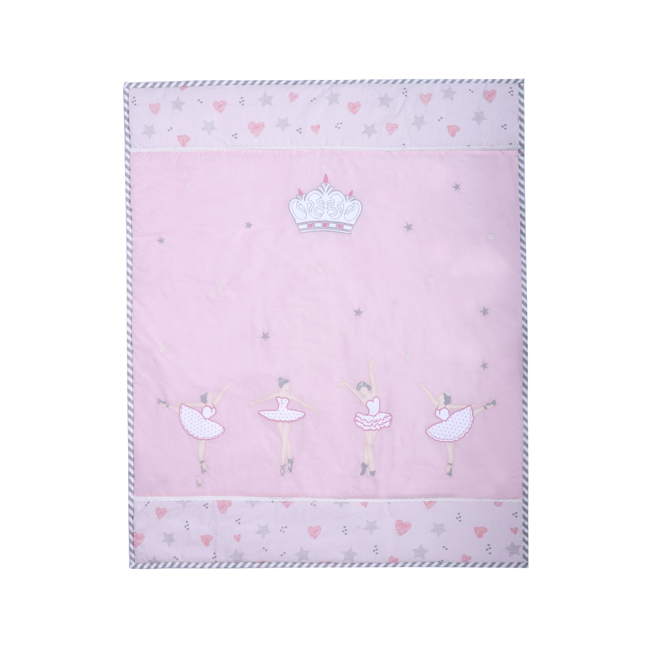 Abracadabra 6 Piece Baby Cot Bedding Set - Ballerina
