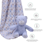 Toy with Blanket Gift Set - Bear