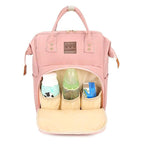 Abracadabra Quilted Diaper Bag - Pink