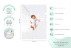 Abracadabra Flat Sheet (Set of 2) Bambi & Friends