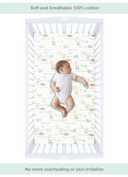 Abracadabra Flat Sheet (Set of 2) Sleepy Friends