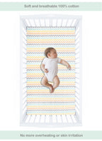 Abracadabra Flat Sheet (Set of 2) Sleepy Friends
