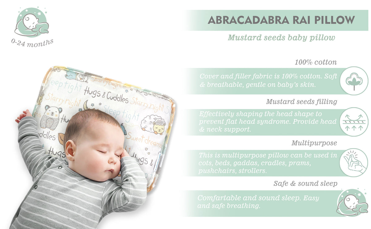 Abracadabra Rai Pillow Sleepy Friends