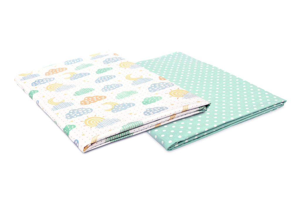 Abracadabra Flat Sheet (Set of 2) Lost in Clouds