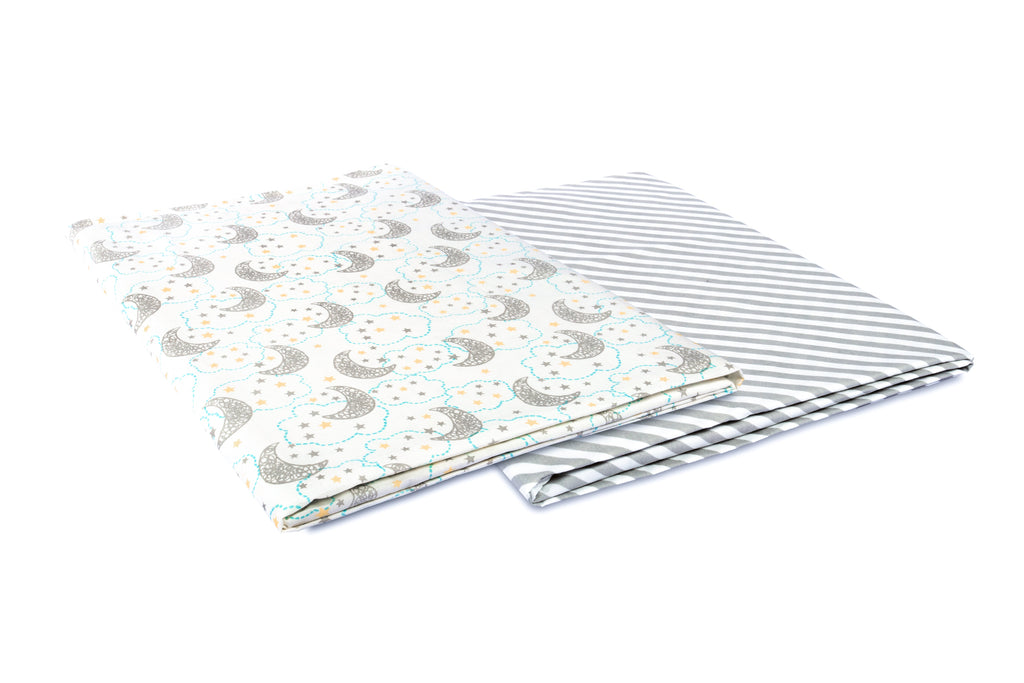 Abracadabra Flat Sheet (Set of 2) Starry Night