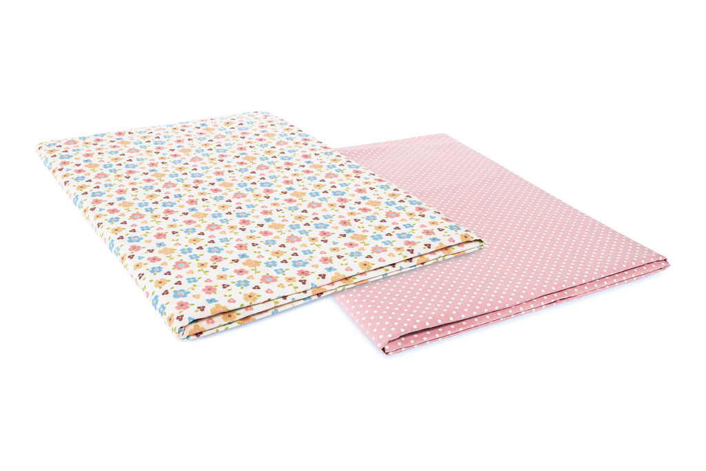Abracadabra Flat Sheet (Set of 2) Ditsy Floral
