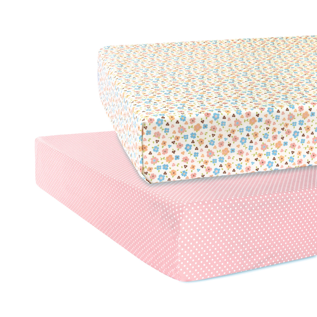 Abracadabra Flat Sheet (Set of 2) Ditsy Floral