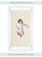 Abracadabra Flat Sheet (Set of 2) Bunny Garden