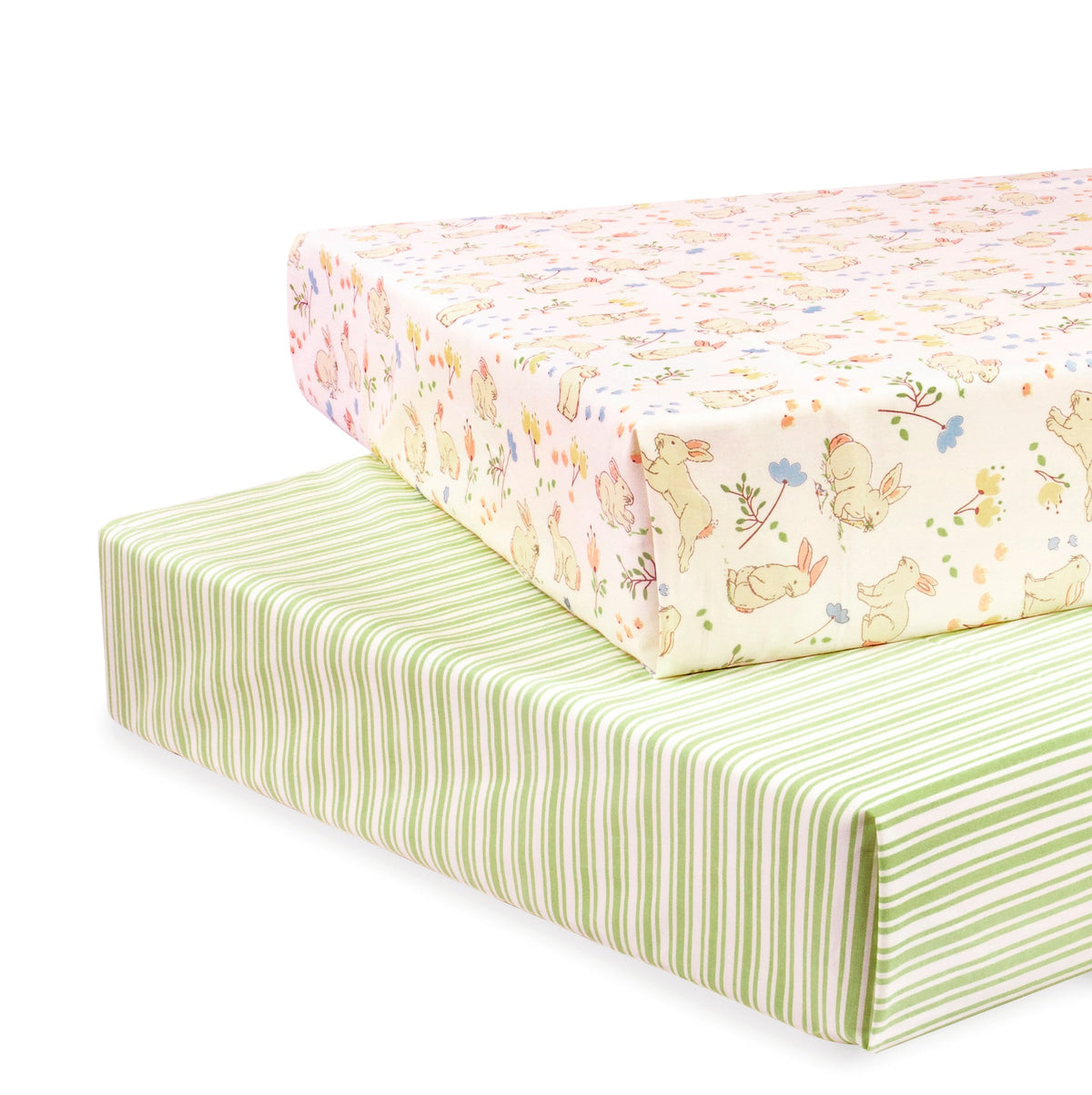 Abracadabra Flat Sheet (Set of 2) Bunny Garden