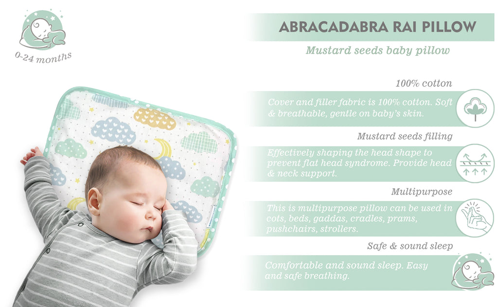 Abracadabra Rai Pillow Lost in Clouds
