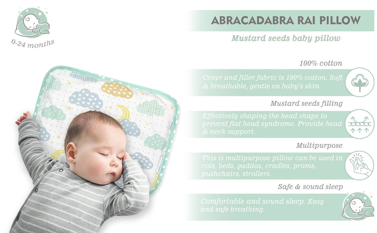 Abracadabra Rai Pillow Lost in Clouds
