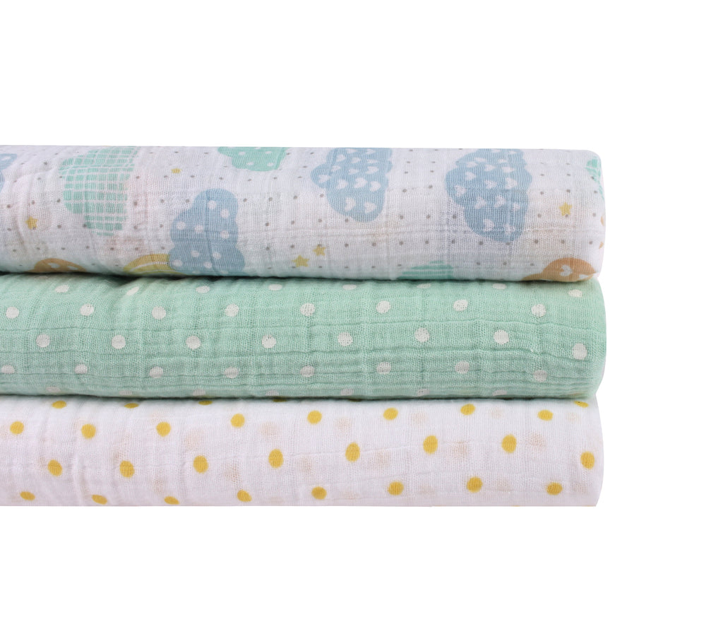 Abracadabra Swaddles (Set of 3) Lost in Clouds