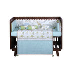 6 Piece Baby Cot Bedding Set - Savanna