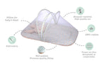 Abracadabra Gadda Set with mosquito net Bunny Garden