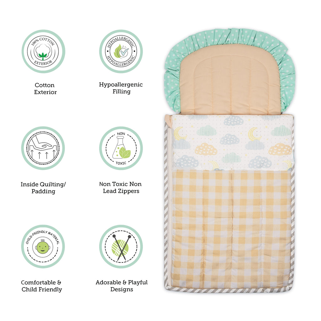 Abracadabra Quilted Nest Bag Lost in Clouds