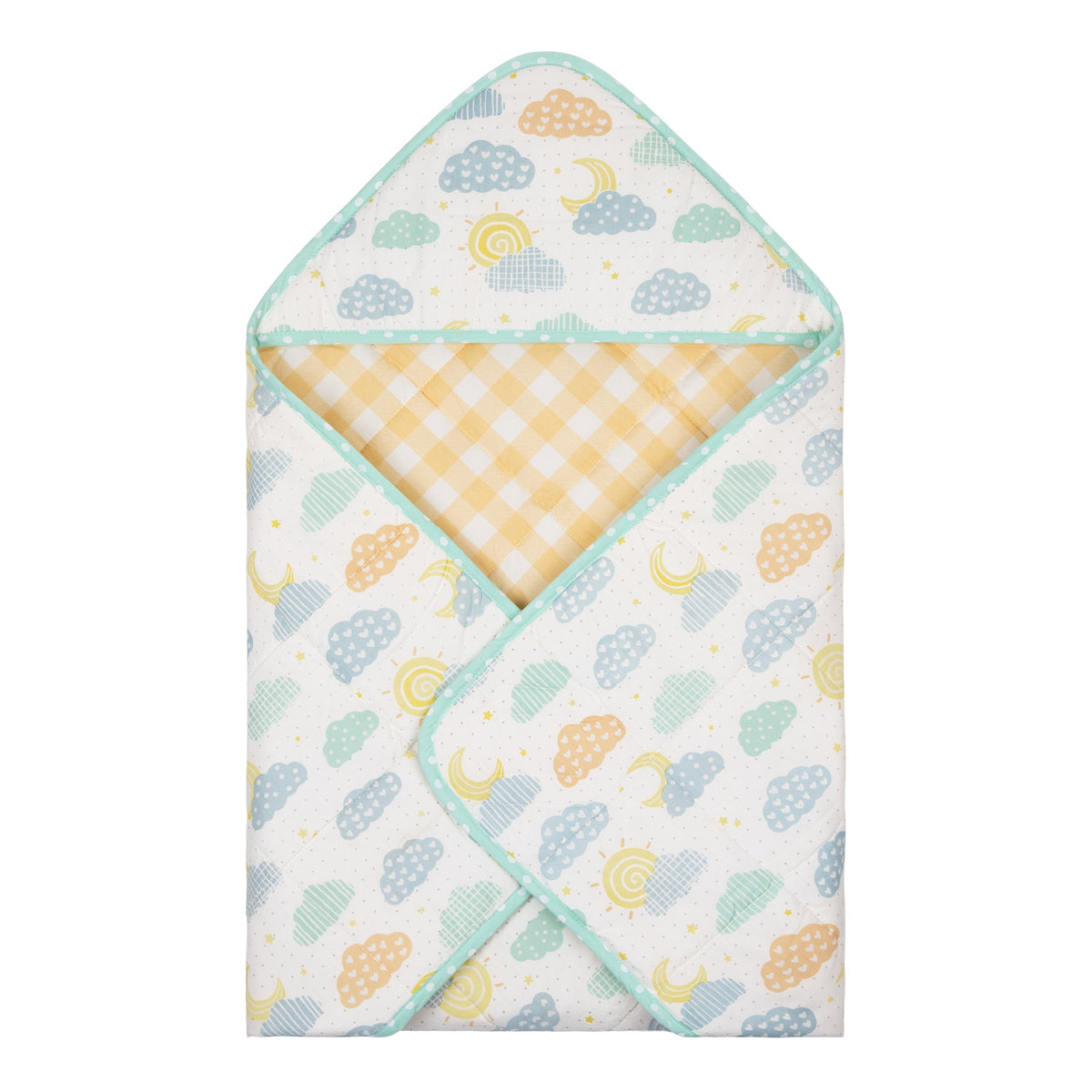 Abracadabra Hooded Wrapper Lost in Clouds