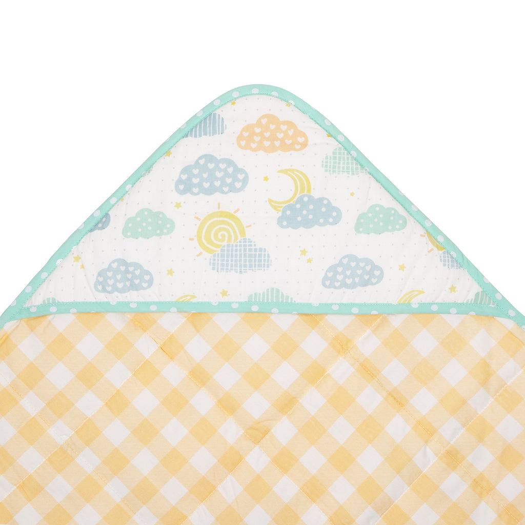 Abracadabra Hooded Wrapper Lost in Clouds