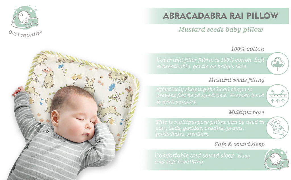 Abracadabra Rai Pillow Bunny Garden