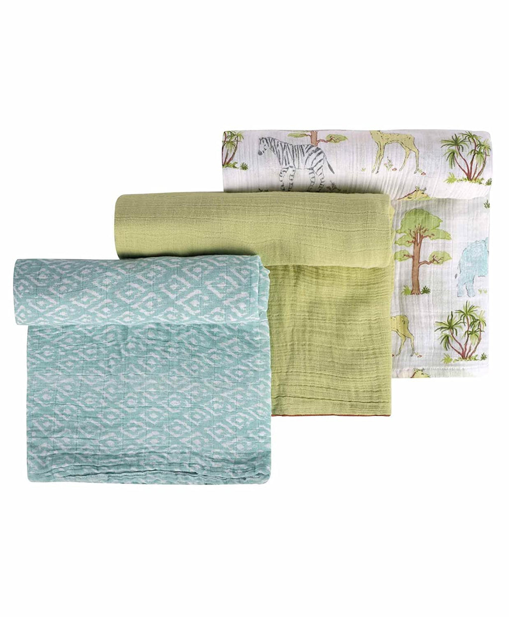 Abracadabra Swaddles (Set of 3) Savanna
