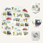 Abracadabra Muslin Wipes (Set of 3) - Transport