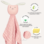Abracadabra Organics Collectible Security Blanket with Cuddle Toy